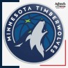 Sticker logo basketball - Minnesota Timberwolves