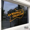 Sticker Nouvelle collection Jaune