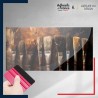 adhésif autocollant sous film Art - Pinceaux