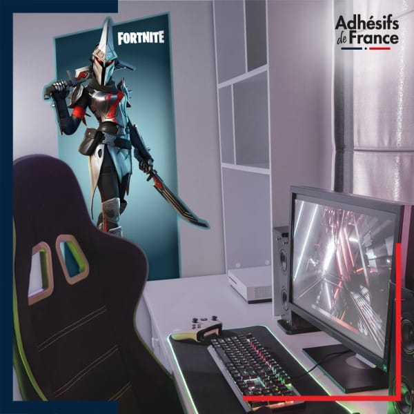 Adhésif grand format Fortnite - Skin Chevaleresse eternelle