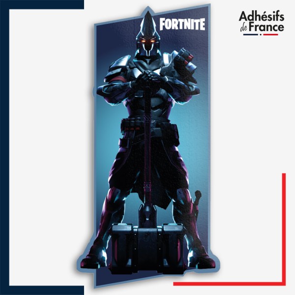 Sticker Fortnite - Skin Chevalier Ultime - Style Argent