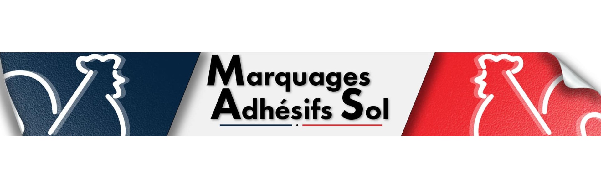 Marquages adhésifs sol