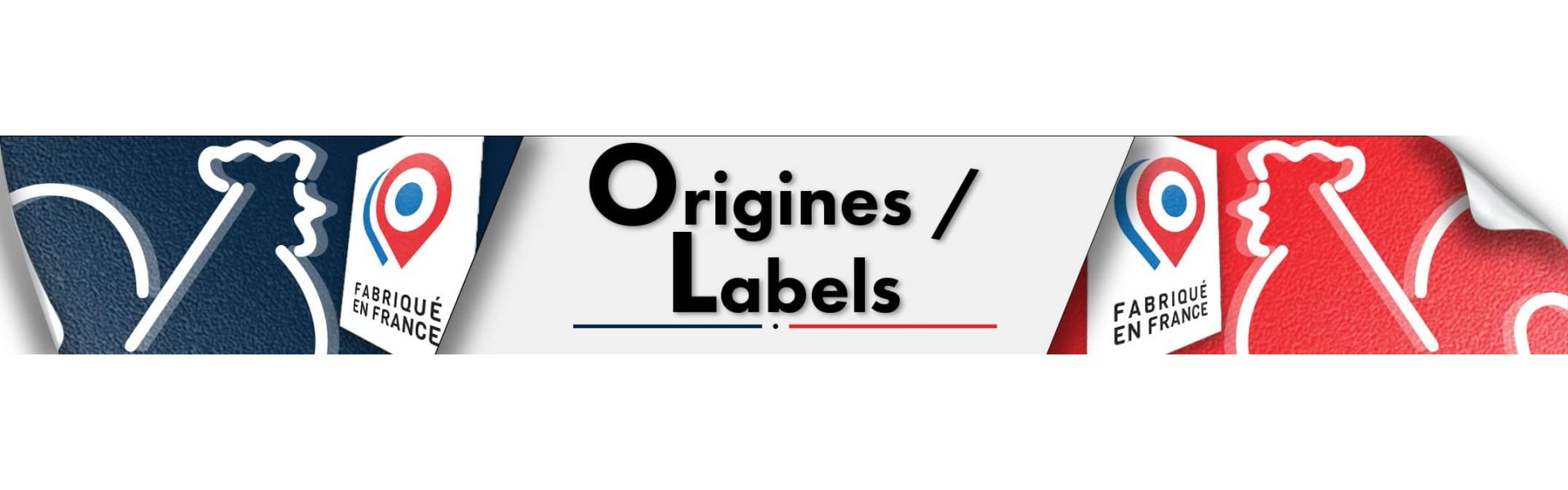 Adhésifs et signalétiques Origines et Labels
