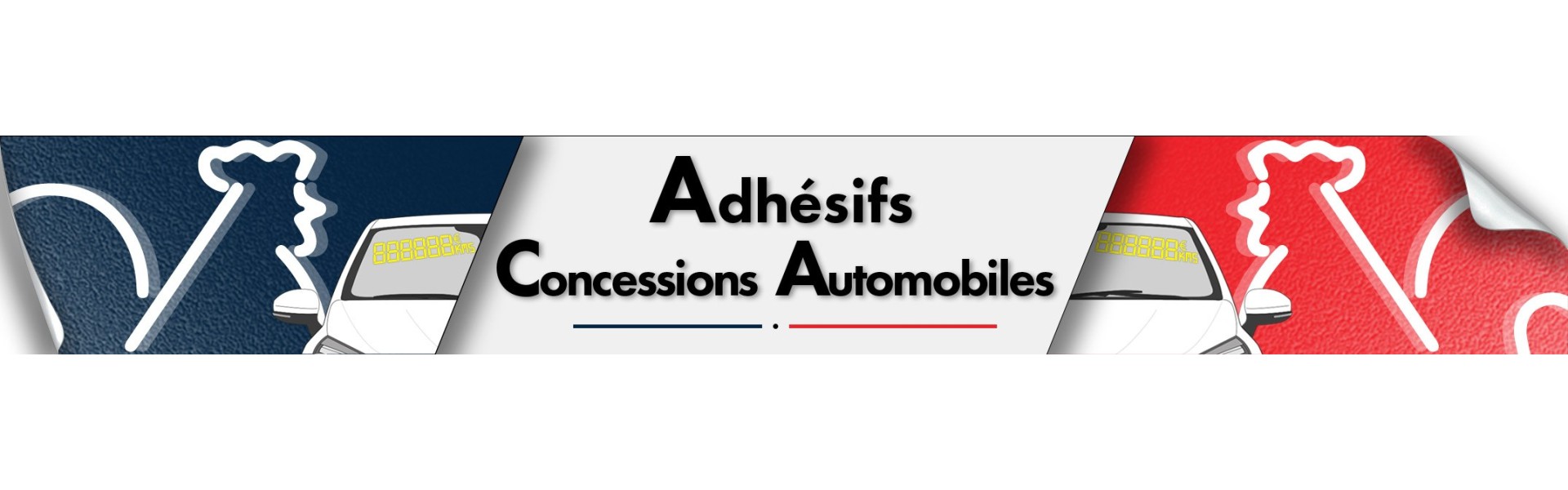 Adhésifs concessions automobiles