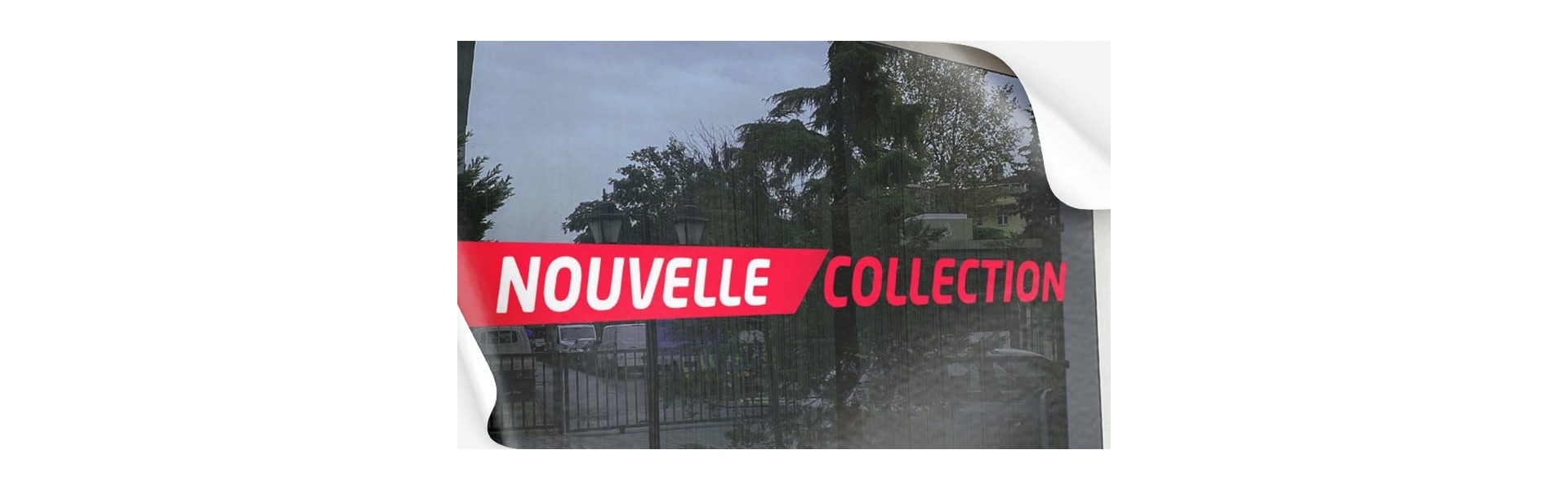 Nos adhésifs pour votre vitrine - Adhésifs de france