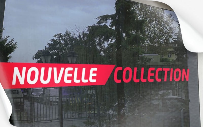 Nos adhésifs pour votre vitrine - Adhésifs de france