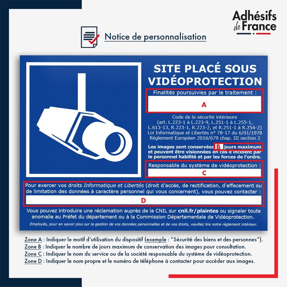 Affichage obligatoire vidéosurveillance : réglementation et obligations